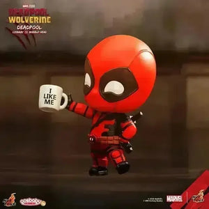 Deadpool vs Wolverine COSBI BobbleHead Figures - Bear Hugs