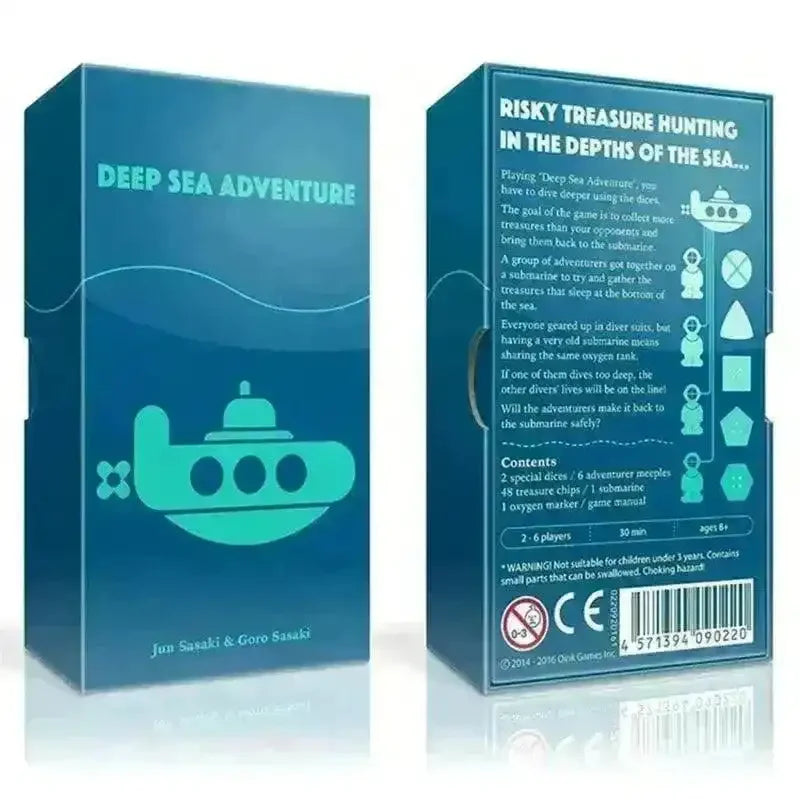 Deep Sea Adventure Card Game - Bear Hugs