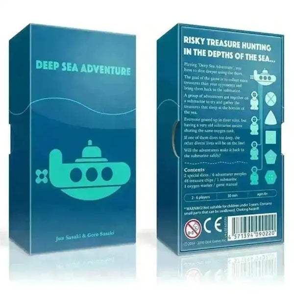 Deep Sea Adventure Card Game - Bear Hugs