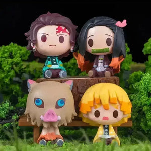 Demon Slayer Action Figures (Set of 4) - Bear Hugs