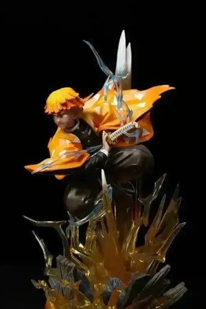 Demon Slayer Agatsuma Zenitsu Action Figure (32 cm) - Bear Hugs