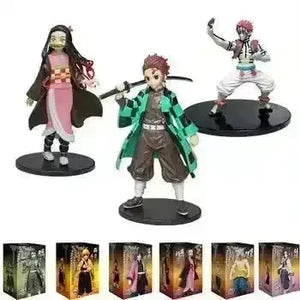Demon Slayer Anime Characters Action Figurine (10 cm) - Bear Hugs