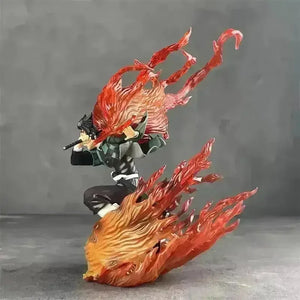Demon Slayer Kamado Tanjirou Breath of Fire Figure (22 cm) - Bear Hugs