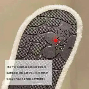 Designer Monogram Plushed Out Slippers - Bear Hugs