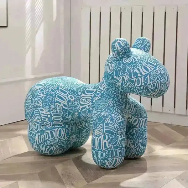 Designer Pony Mini Sofa cum Stool - Bear Hugs