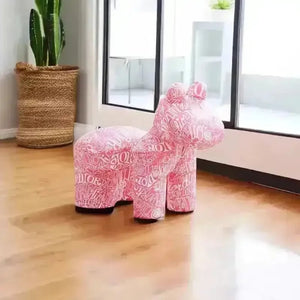 Designer Pony Mini Sofa cum Stool - Bear Hugs