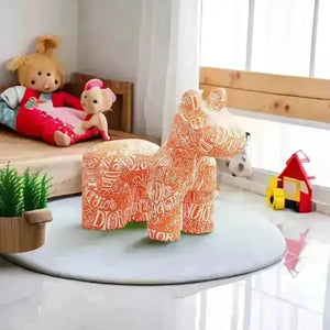 Designer Pony Mini Sofa cum Stool - Bear Hugs