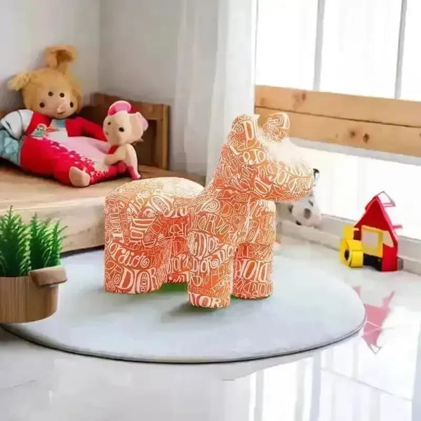 Designer Pony Mini Sofa cum Stool - Bear Hugs