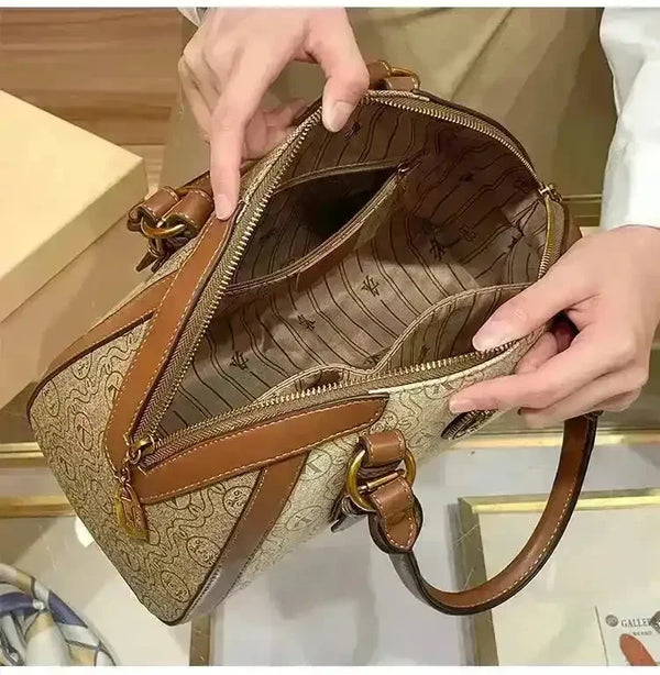 Designer Retro Luxe Handbag - Bear Hugs