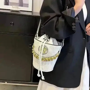 Designer V Bucket Bag - Bear Hugs