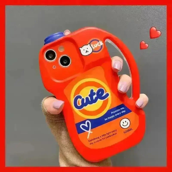 Detergent Bottle Phone Case (For iPhones) - Bear Hugs