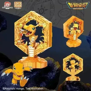 Digimon Derivatives Agumon Gabumon Glowing Figurine (18 cm) - Bear Hugs