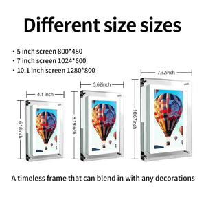 Digital Motion Acrylic Photo Frame - Bear Hugs