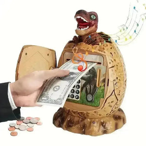 Dino ATM Savings Piggy Bank - Bear Hugs