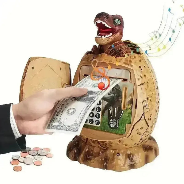 Dino ATM Savings Piggy Bank - Bear Hugs