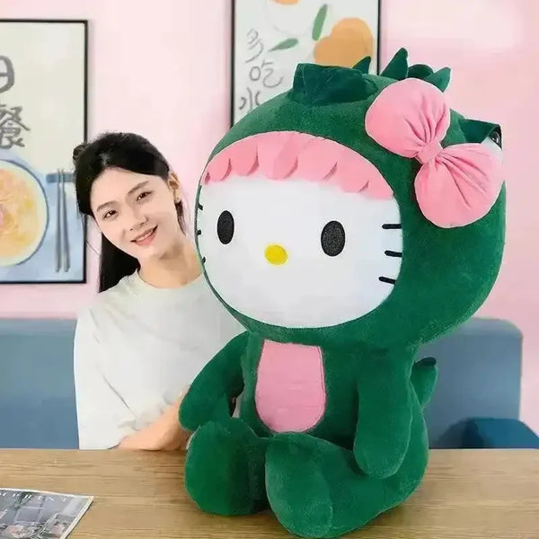 Dino Hello Kitty Plush Toy - Bear Hugs