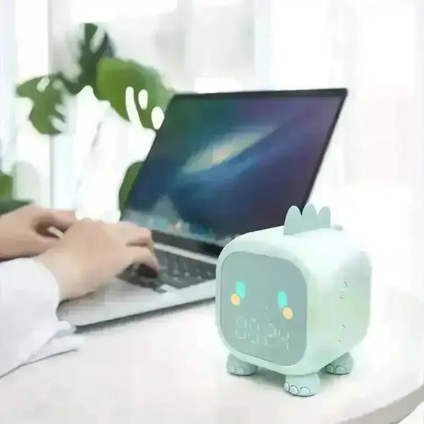 DinoMite Voice-Activated LED Alarm Clock - Bear Hugs