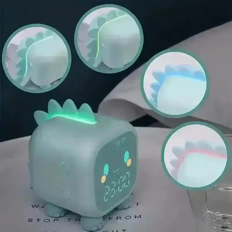 DinoMite Voice-Activated LED Alarm Clock - Bear Hugs