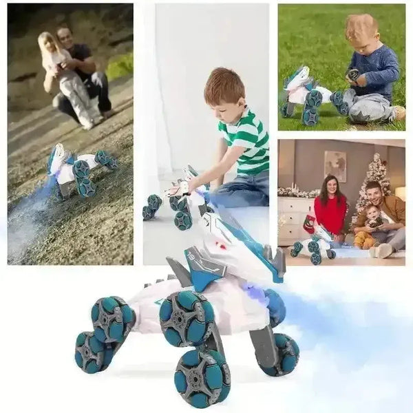 Dinosaur Shaped Gesture Movement RC Stunt Car - Bear Hugs