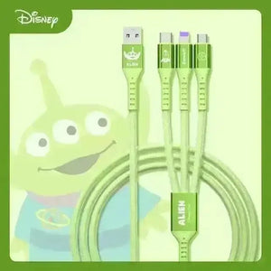 Disney 3-in-1 Fast Charging Data Cable - Bear Hugs