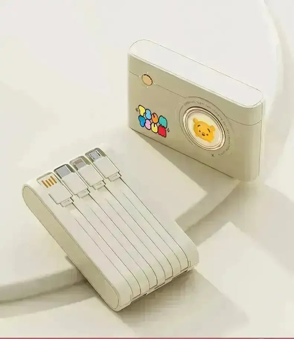 Disney Camera Shaped Power Bank (10000 mAh) - Bear Hugs
