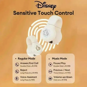 Disney DN12 Clip-on Bluetooth Earphones - Bear Hugs