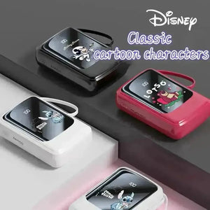Disney Fast-Charging Power Bank With Dual Cables - Bear Hugs
