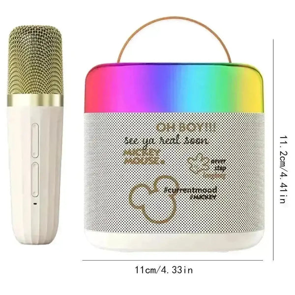 Disney K1 Mini Wireless Microphone Karaoke and Speaker - Bear Hugs