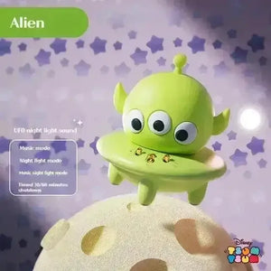 Disney LX-902 Pine Series UFO Bluetooth Speaker with Night Light - Bear Hugs