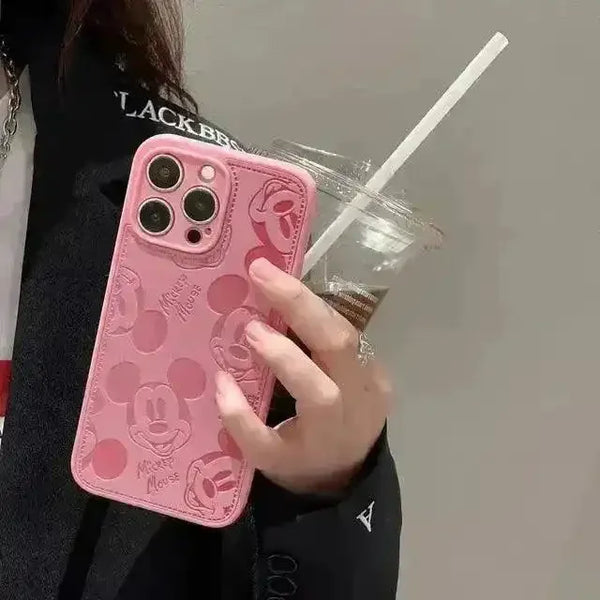 Disney Mickey Luxury Silicon Phone Case (For iPhones) - Bear Hugs