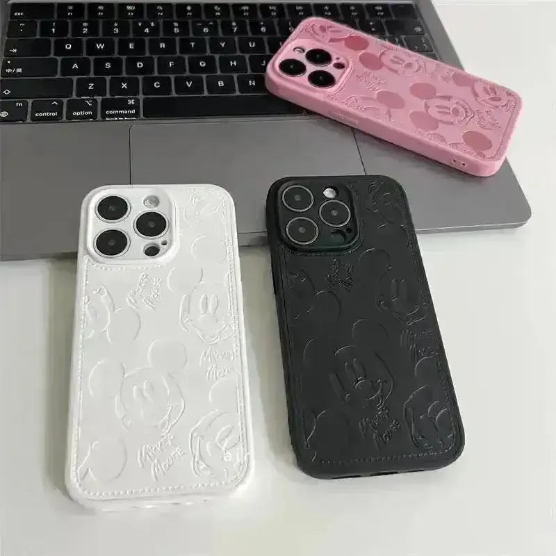 Disney Mickey Luxury Silicon Phone Case (For iPhones) - Bear Hugs