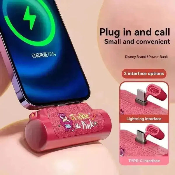 Disney Mini Fast Charging Power Bank - Bear Hugs