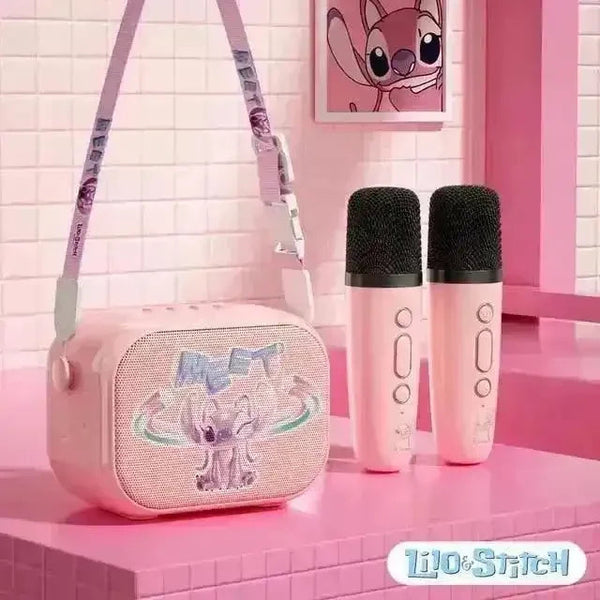 Disney Mini Wireless Stitch Mickey Karaoke Speaker - Bear Hugs
