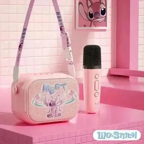 Disney Mini Wireless Stitch Mickey Karaoke Speaker - Bear Hugs
