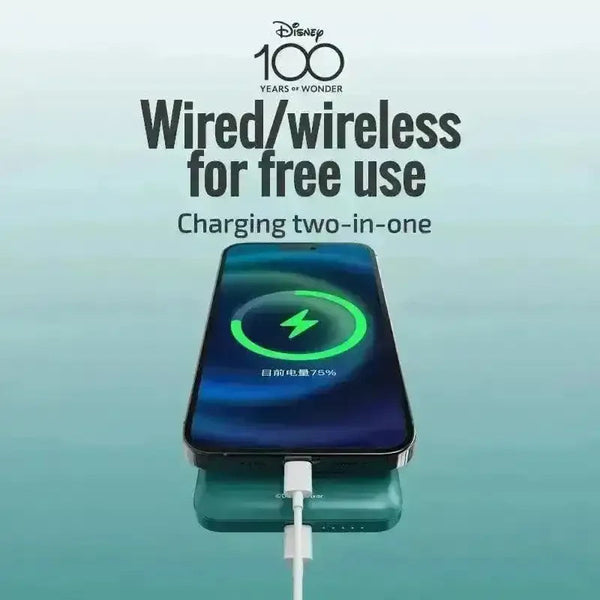 Disney QS C02 100th Anniversary Wireless Power Bank - Bear Hugs