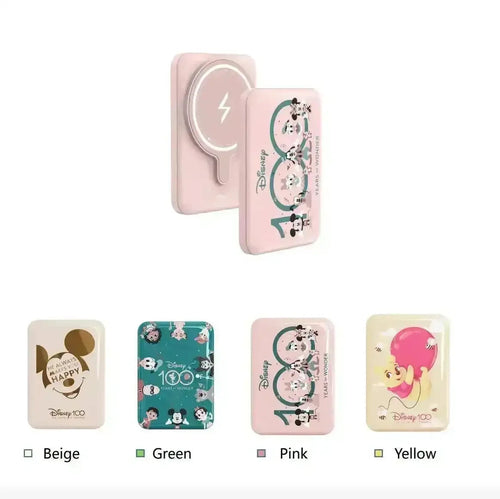 Disney QS C02 100th Anniversary Wireless Power Bank - Bear Hugs