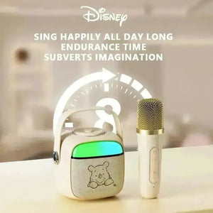 Disney QS-S3 Bluetooth Karaoke System and Speaker - Bear Hugs