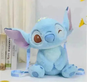 Disney Stitch and Lotso Plush Backpack - Bear Hugs