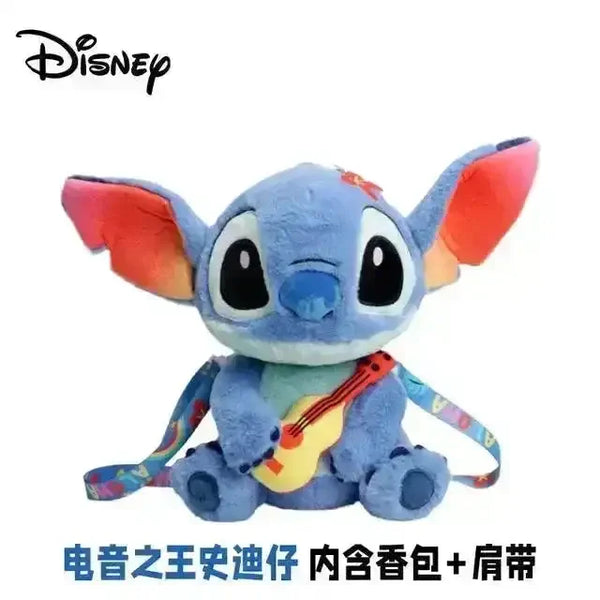 Disney Stitch and Lotso Stuffed Backpack - Bear Hugs