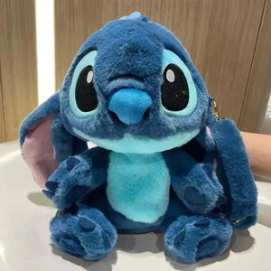 Disney Stitch and Lotso Stuffed Backpack - Bear Hugs
