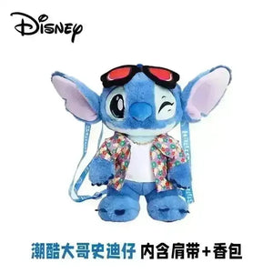 Disney Stitch and Lotso Stuffed Backpack - Bear Hugs