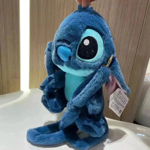 Disney Stitch and Lotso Stuffed Backpack - Bear Hugs