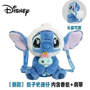 Disney Stitch and Lotso Stuffed Backpack - Bear Hugs