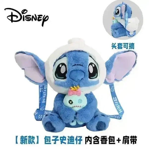Disney Stitch and Lotso Stuffed Backpack - Bear Hugs