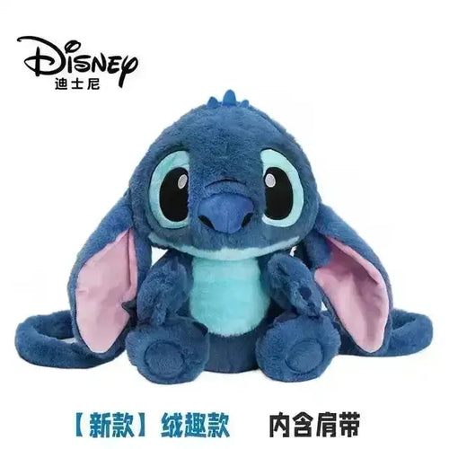 Disney Stitch and Lotso Stuffed Backpack - Bear Hugs