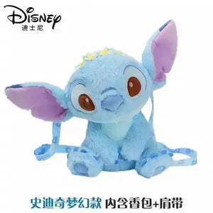 Disney Stitch and Lotso Stuffed Backpack - Bear Hugs