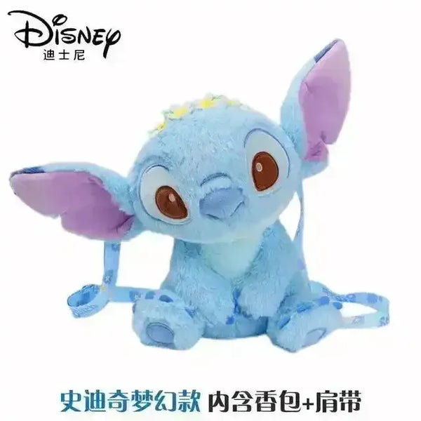 Disney Stitch and Lotso Stuffed Backpack - Bear Hugs