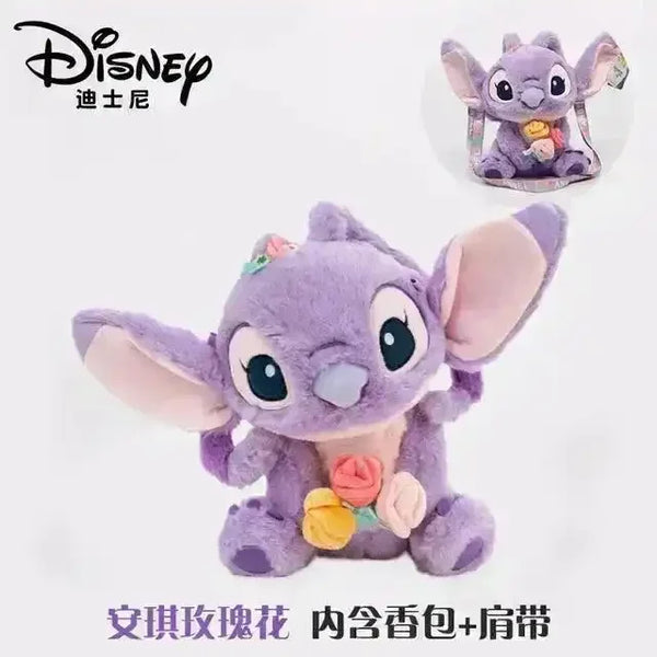 Disney Stitch and Lotso Stuffed Backpack - Bear Hugs