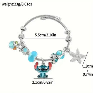 Disney Stitch Charm Bracelet - Bear Hugs