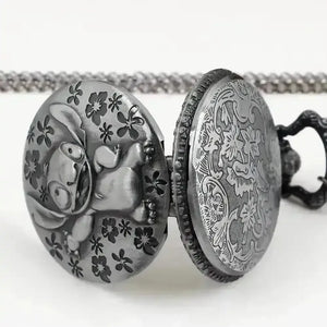Disney Stitch Pocket Watch - Bear Hugs